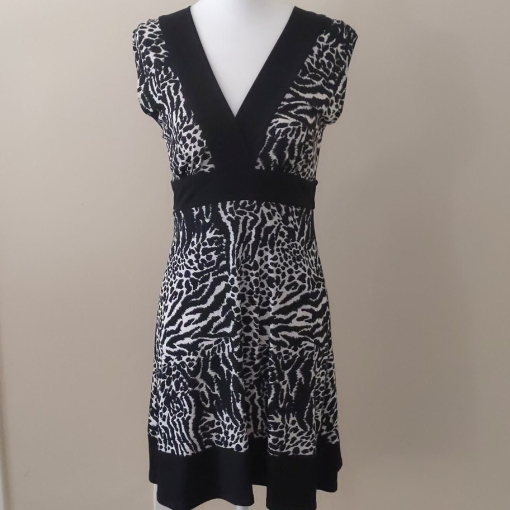 Zebra print dress! 👗